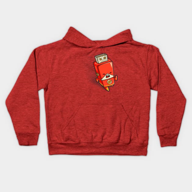 flash Kids Hoodie by Walmazan